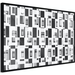 Arkiio Affisch Abstract Windows [Poster] 30x20 Poster